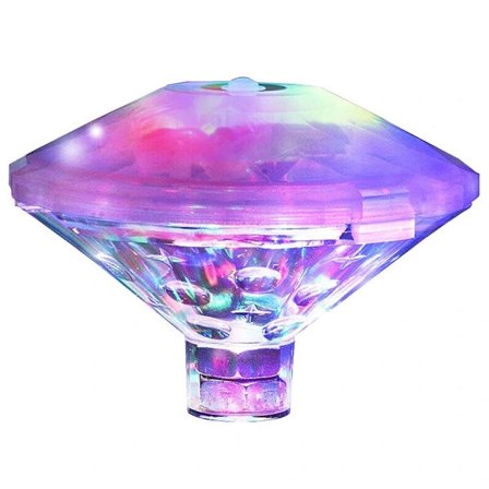 (Pow yeah!) Flydende LED-badelys til pool, badekar, dam, svømmebassin, badelegetøj, 7 tilstande, blandede farver, batteridrevet