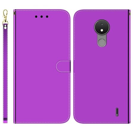 Mirror Nokia C21 fodral - Lila