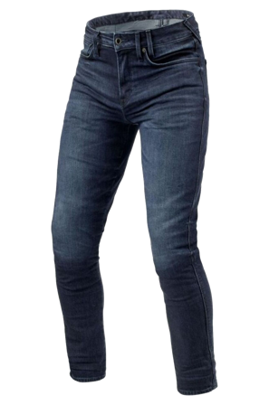 Jeansy Motocyklowe Rev'It! Carlin Ciemnoniebieski W31 x L36