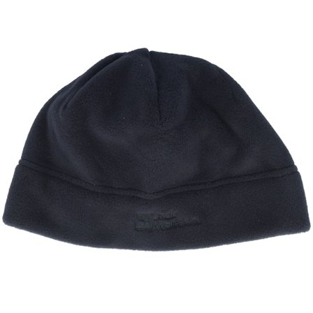 Jack Wolfskin - Noir traditionalbeanie Bonnet - Vertigo Black Beanie @ Hatstore