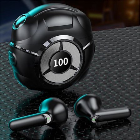 In Ear-hörlurar 2023 Nya Hi-Fi Tws-hörlurar Touch-Control Digital Display Bluetooth 5.2 Okänslig Bärbar Mini Trådlösa Hörlurar Polerad Nyhet