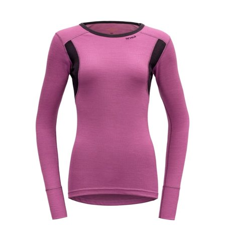 Devold Hiking Woman Shirt Women base layer tops Pink S