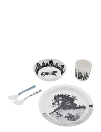 The Brothers Lionheart, Giftset, 5-Pcs Home Meal Time Dinner Sets Multi/mönstrad Rätt Start