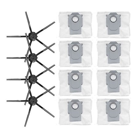 S7 Maxv Ultra Q5+ Q7+ Q7 Max+ T8 Robotdammsugare Sidoborste Dammsäck Ersättningstillbehör