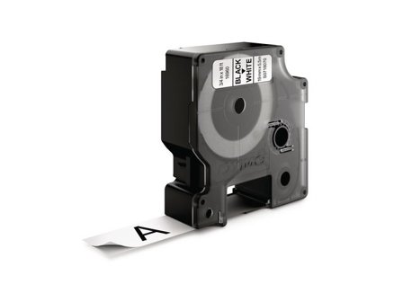 Dymo Tape D1 19mm perm. svart på vit - Lyreco - Kontorsmaskiner - Märkmaskiner och tape - Tape - Dymo D1