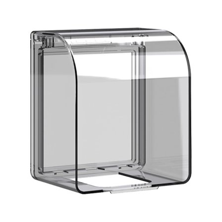 1 stk, Type 86 Vanntett Vegg Elektrisk Stikkontakt Deksel, Vanntett Elektrisk Uttak, Klistremerke Stikkontakt Bryter Deksel, 10.8x7.5x12.3cm, Egnet 