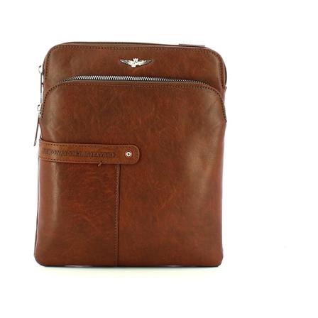 Aeronautica Militare, Shoulder Bags Bruin, Heren, Maat:ONE Size