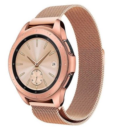 Universal Watch Band Milanese Loop 22mm - Rose Gold