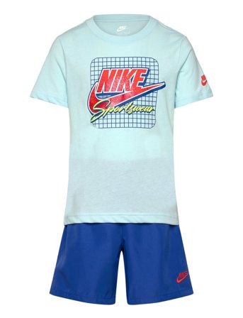 Ws-Woven Short Set Grey Nike