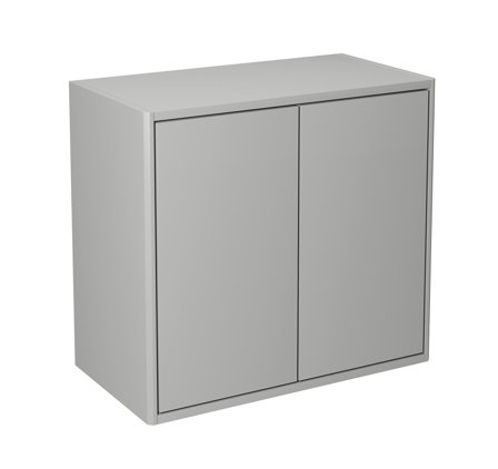 Gustavsberg Graphic Baderomsskap 60 x 32 cm, glatt Grå, Baderom