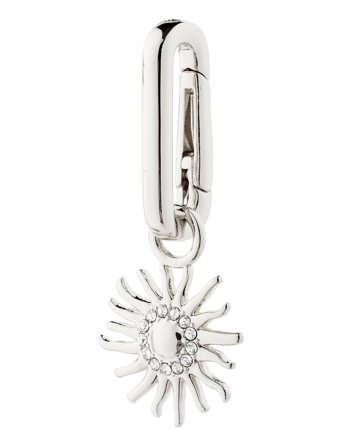 Pilgrim | Charm Recycled Sun Pendant | ONE SIZE