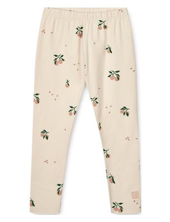 Marie Printed Leggings Bottoms Leggings Cream Liewood