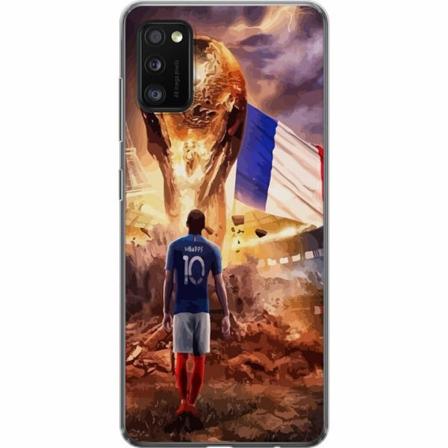 Samsung Galaxy A41 Genomskinligt Skal Kylian Mbappé
