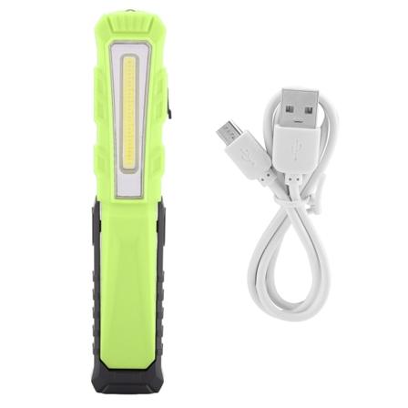 Bærbar Høy Lysstyrke LED Lommelykt USB Oppladbar Lommelykt