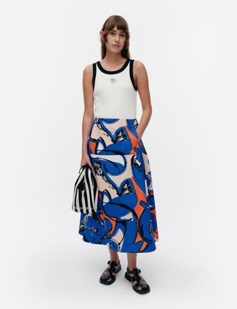 Marimekko Puutarha Eldfamn - Blue - 36