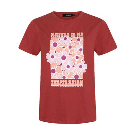 Ydence T-shirt , Roze , Dames , Maat: XL