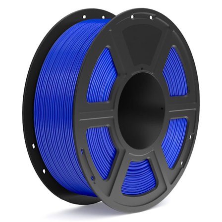 3D-printerfilament, 1,75 mm PLA+ 3D-filament, pænt viklet filament, stærkt og holdbart, 1 kg spole (2,2 lbs), blå