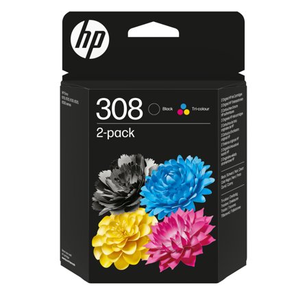HP HP/Ink 308 BK/Tri-Color Ink Cartridge