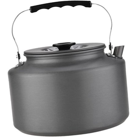 Utomhus Vattenkokare Camping Vattenkokare med Värmeväxlare Kokande Tekanna Väsande Spis Picknick Tekanna Varm