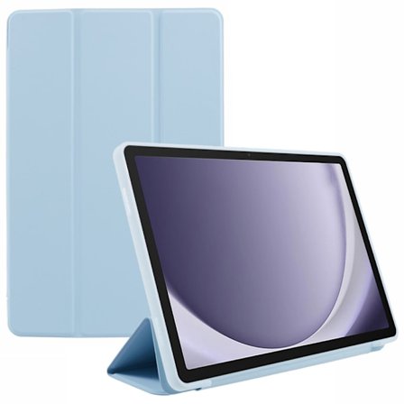 SKALO Samsung Tab A9 Trifold Suojakotelo - Vaaleansininen