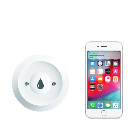 Vand Immersion Sensor Smart Life Lækage Sensor Vand Linkage Alarm App Fjernbetjening Overvågning Vand Lækage Detektor