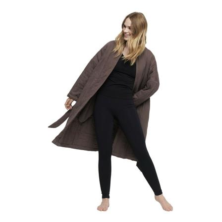 Moshi Moshi Mind Snug Quilted Robe lila, Dam Morgonrockar, Dam, Storlek: M