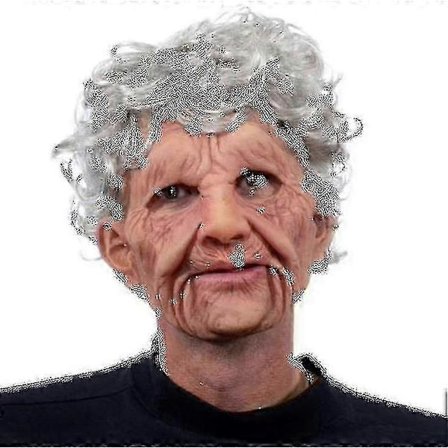 Julmask Tomte Huvud Latexmask Ansikte Människa Mask Cosplay-g