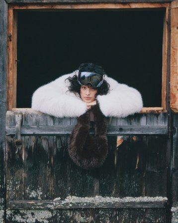 Ski Logo Wool Headband