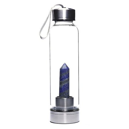 Hexagonal prisma Kristall Energiglas Vattenflaska Stor kapacitet Vattenkopp