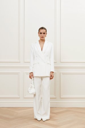 Malina Bridal - Disa Smoking-Blazer - XL - White