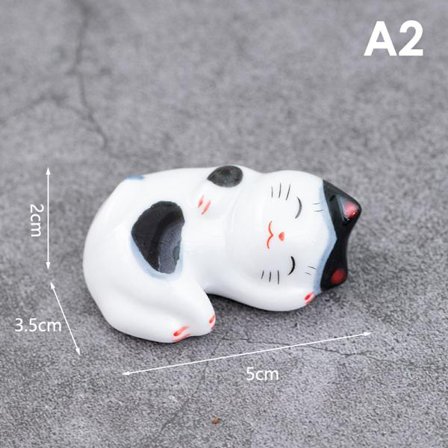 Lucky Cat pinnar Hållare Keramiska pinnar Keramiska heminredning