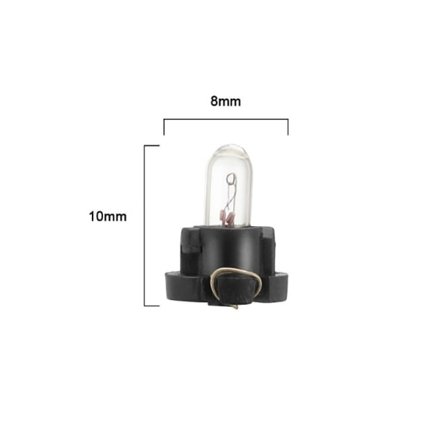10 LED instrumentlampor Halogenlampa T4.2