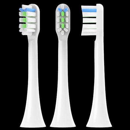 3 st lämpliga för universell ersättning av Xiaomi SOOCAS eltandborsthuvud X3Pro/X3U/X5/V1/V2/D2/X1