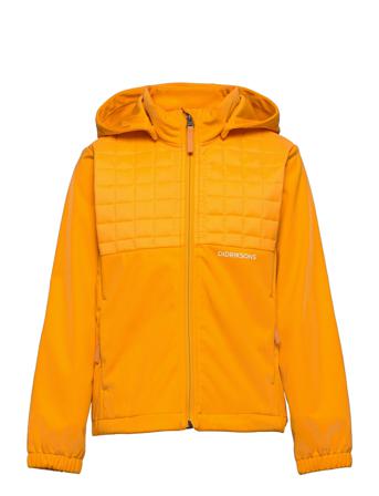 Briska Kids Jkt 2 Outerwear Thermo Outerwear Thermo Jackets Oransje Didriksons