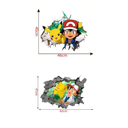 Todelt sæt 46 × 40cm og 62 × 47cm børneværelse graffiti w