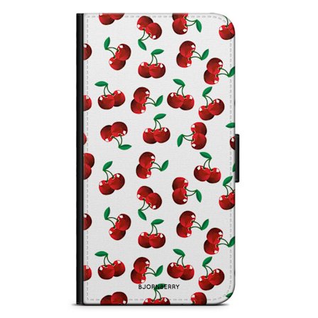 Bjornberry Plånboksfodral iPhone 7 - Körsbär