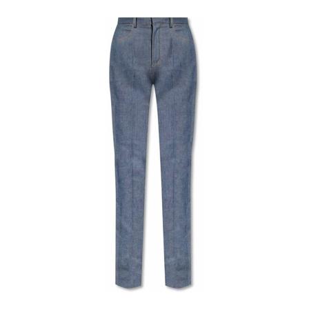 Saint Laurent Suit Byxor blå, Dam Kostymbyxor, Dam, Storlek: M