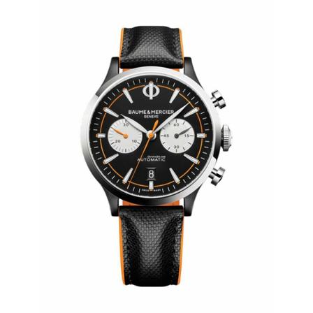 Baume et Mercier, Man - M0A10451 - Capeland Zwart, Heren, Maat:ONE Size