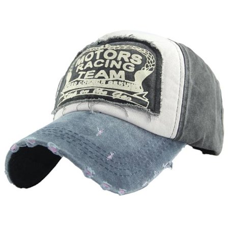 Broderte Justerbare Baseballcaps for Menn og Kvinner med Remlukking