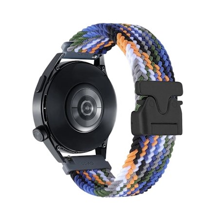 20mm 22mm klockarmband för Samsung Galaxy Watch 7/6/5/5 pro/4/Classic/3 Flätat Armband Correa Huawei watch GT 5 pro 4 3 SE Armband