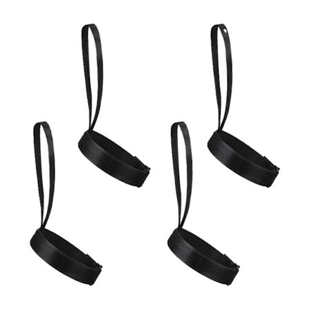 Stropper for skihansker - 4 stk. elastiske nylon sikkerhetsstropper for skihansker for fjellklatring og ski