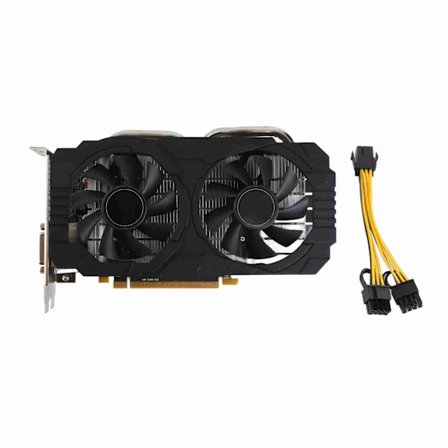 RX580 Grafikkort 8GB GDDR5 256bit Stöd 8K 2 Kylfläktar