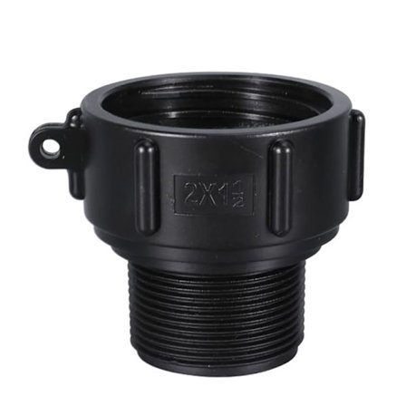 Kopplingsadapter till IBC-tank S60x6mm till 1,5'' gänga 2-pack