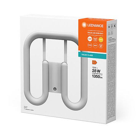 LEDVANCE Led Dulux Sq28 Em V 23w 830 Gr8 2Pin