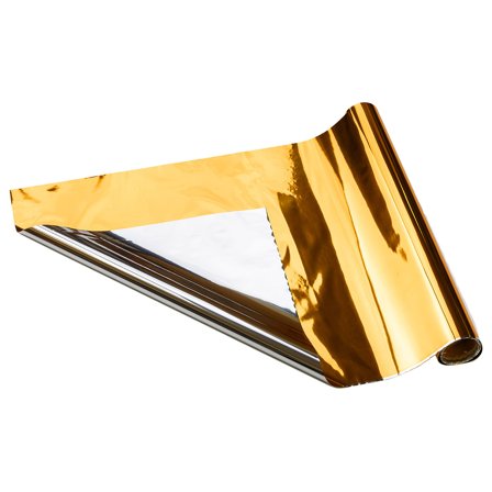 Dekorationsfolie Metallic Guld/Silver