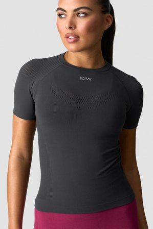 Force Warpknit T-shirt Wmn Dark grey
