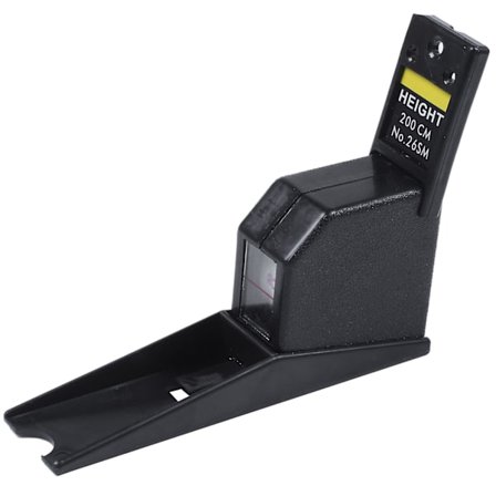 200 cm Seinäkiinnitteinen Stadiometri Musta Korkeusmittari Kasvun Mittanauha cm Metrinen