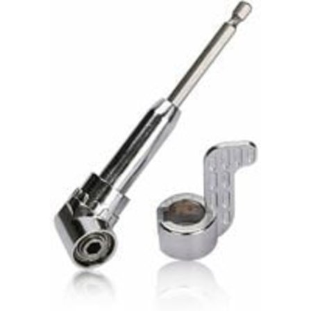 Vinkelskruetrækker Højre Vinkel 105 Grader 1/4 Hex Skaft til Boremaskine