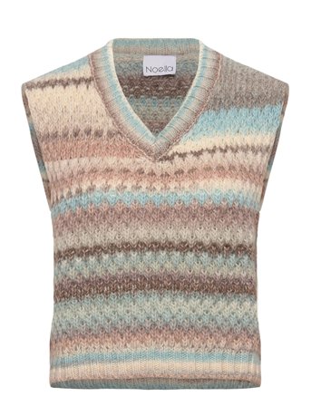 Noella Gio Knit Vest - Multi/patterned - M/L