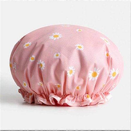 Brusehætte, stor brusehætte til kvinder, genanvendelig dobbeltlag